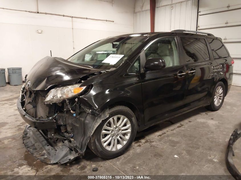 2014 TOYOTA SIENNA XLE/XLE AAS/LTD - 5TDYK3DC4ES507684