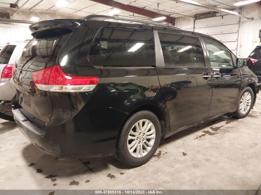 2014 TOYOTA SIENNA XLE/XLE AAS/LTD - 5TDYK3DC4ES507684