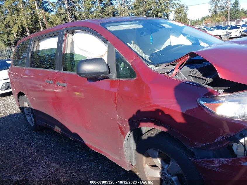 2018 TOYOTA SIENNA L - 5TDZZ3DC7JS927076