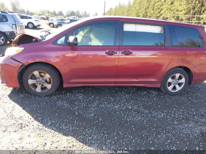 2018 TOYOTA SIENNA L - 5TDZZ3DC7JS927076
