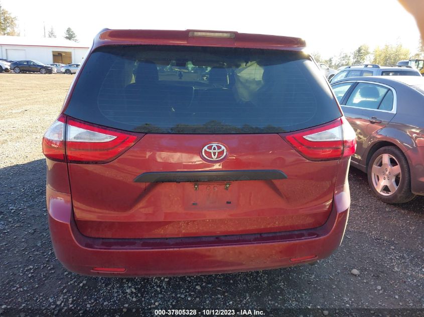 2018 TOYOTA SIENNA L - 5TDZZ3DC7JS927076