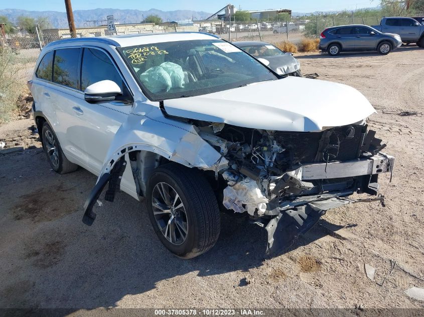 2016 TOYOTA HIGHLANDER XLE - 5TDKKRFH4GS176237