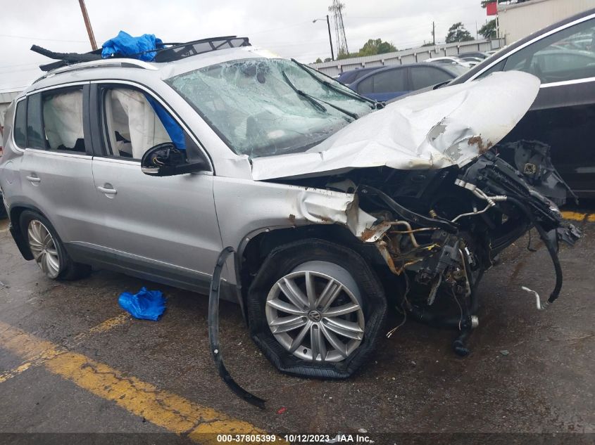 2016 VOLKSWAGEN TIGUAN SE - WVGAV7AX8GW509914