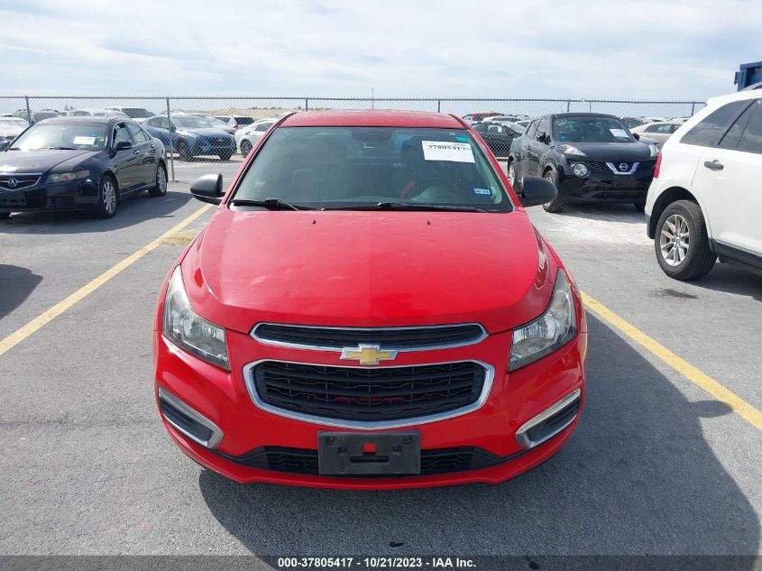2015 CHEVROLET CRUZE LS - 1G1PA5SH5F7293382