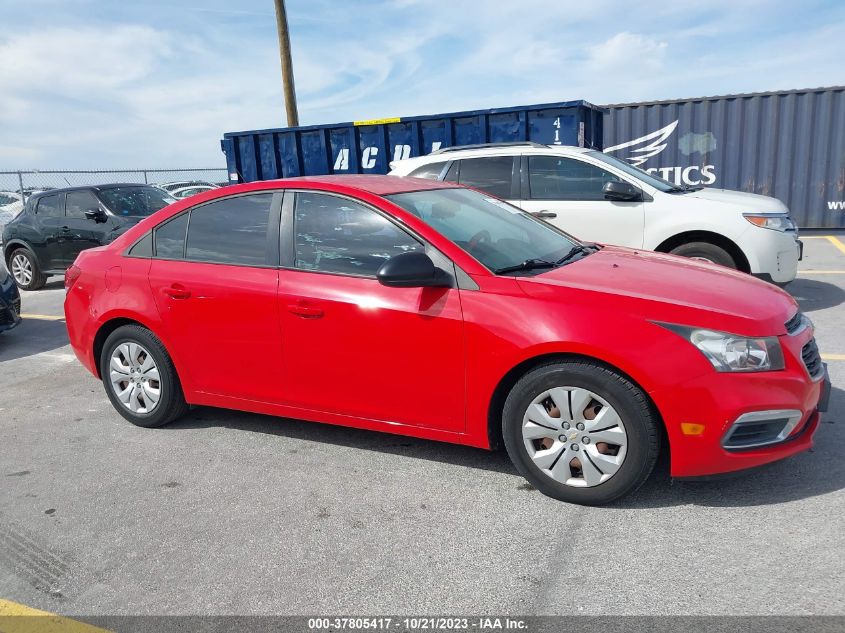 2015 CHEVROLET CRUZE LS - 1G1PA5SH5F7293382