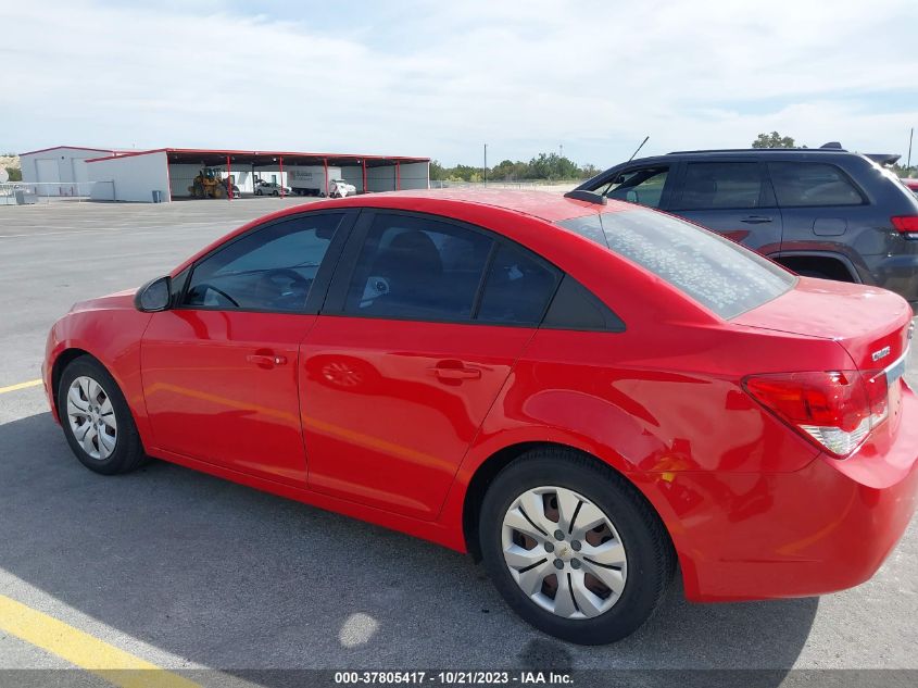 2015 CHEVROLET CRUZE LS - 1G1PA5SH5F7293382