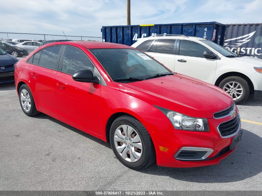 2015 CHEVROLET CRUZE LS - 1G1PA5SH5F7293382