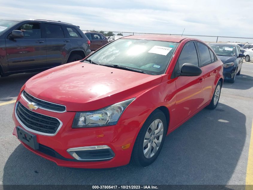 2015 CHEVROLET CRUZE LS - 1G1PA5SH5F7293382