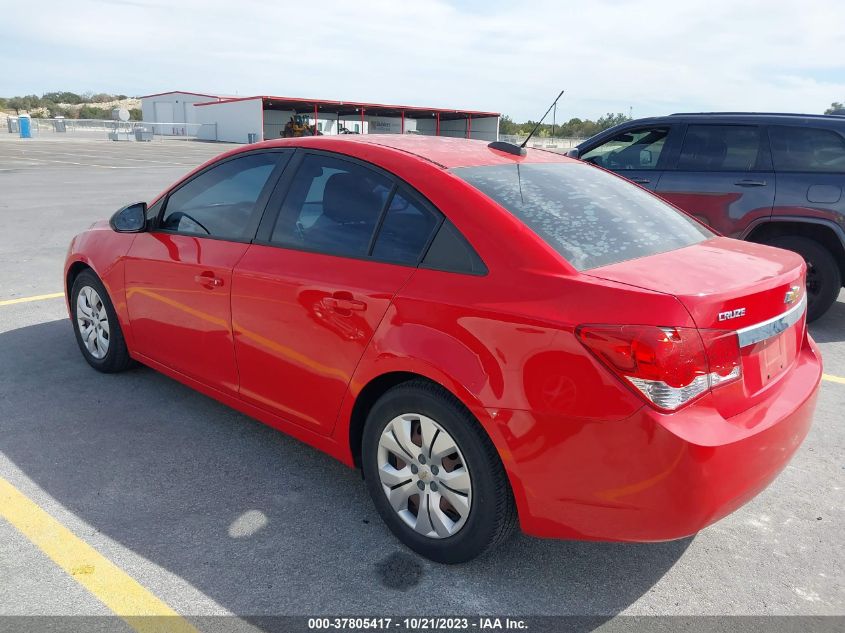 2015 CHEVROLET CRUZE LS - 1G1PA5SH5F7293382