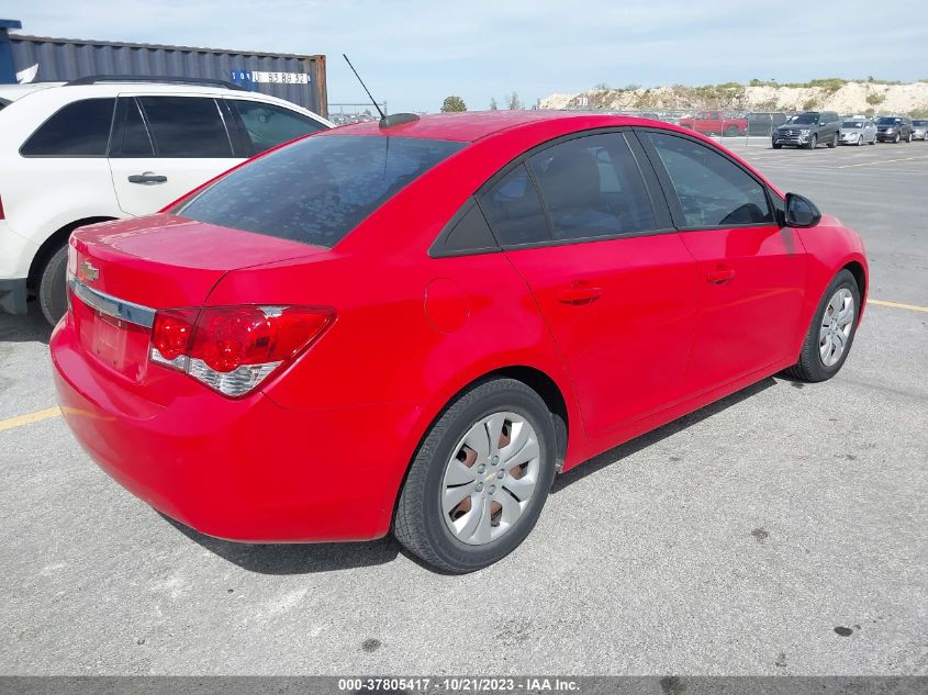 2015 CHEVROLET CRUZE LS - 1G1PA5SH5F7293382