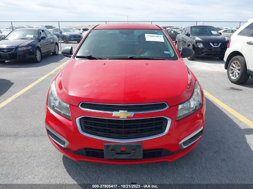 2015 CHEVROLET CRUZE LS - 1G1PA5SH5F7293382