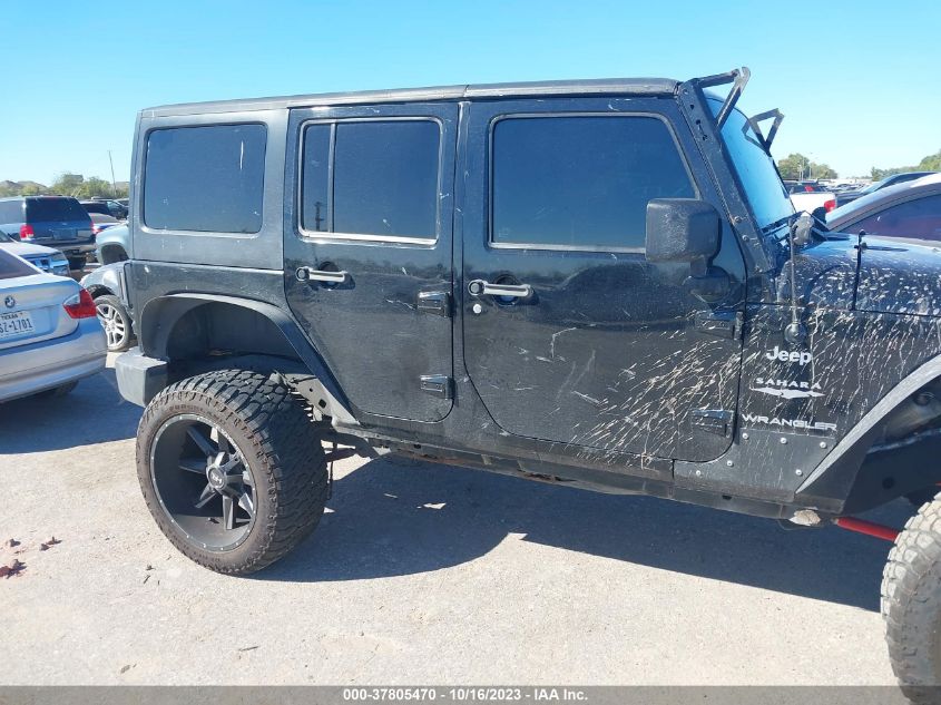2013 JEEP WRANGLER UNLIMITED SAHARA - 1C4HJWEG9DL633609