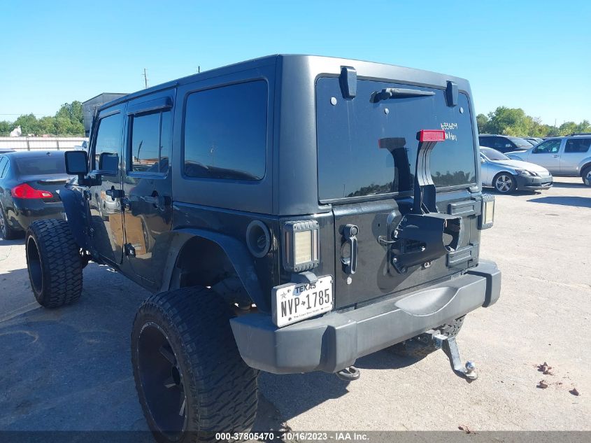 2013 JEEP WRANGLER UNLIMITED SAHARA - 1C4HJWEG9DL633609