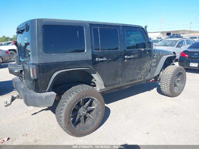2013 JEEP WRANGLER UNLIMITED SAHARA - 1C4HJWEG9DL633609