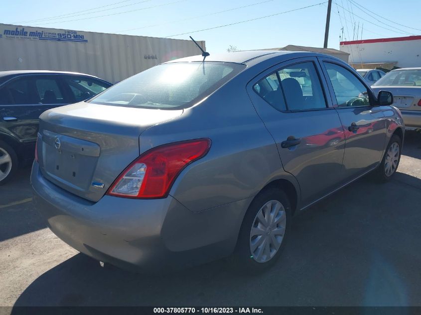 2014 NISSAN VERSA S - 3N1CN7AP4EL831632