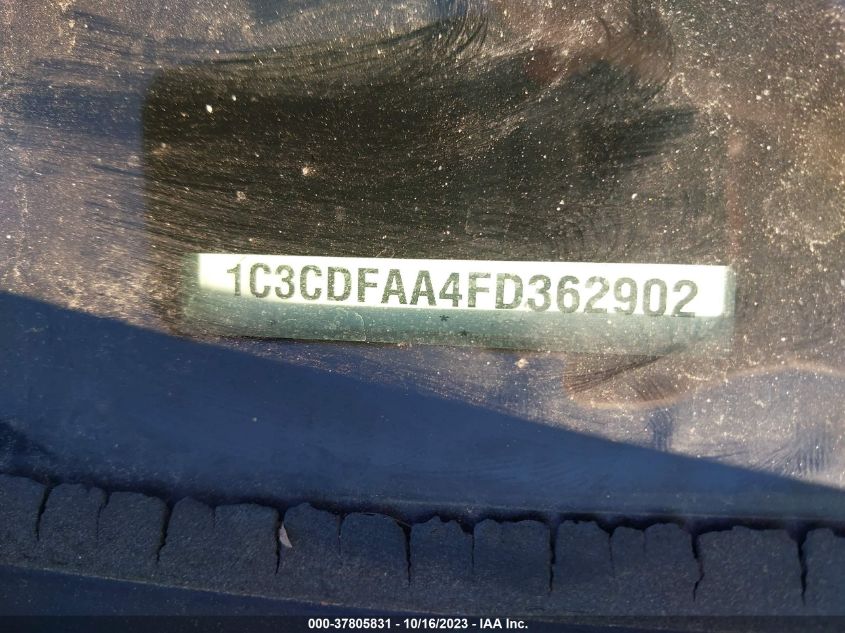 2015 DODGE DART SE - 1C3CDFAA4FD362902