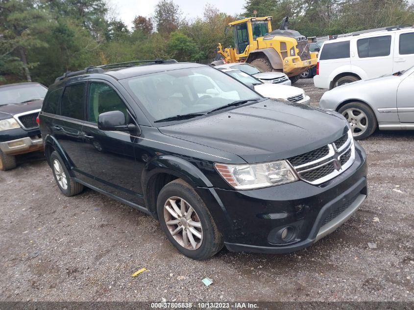 2013 DODGE JOURNEY SXT - 3C4PDCBG5DT705481