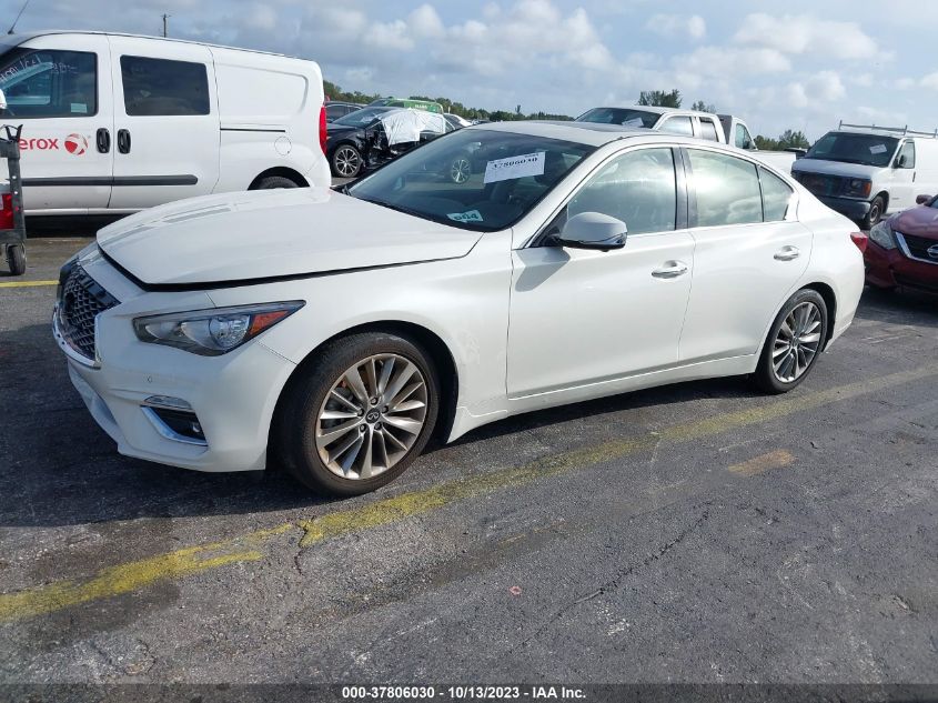 JN1EV7BP4NM311640 Infiniti Q50 LUXE 2