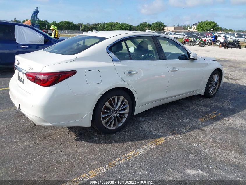 JN1EV7BP4NM311640 Infiniti Q50 LUXE 4