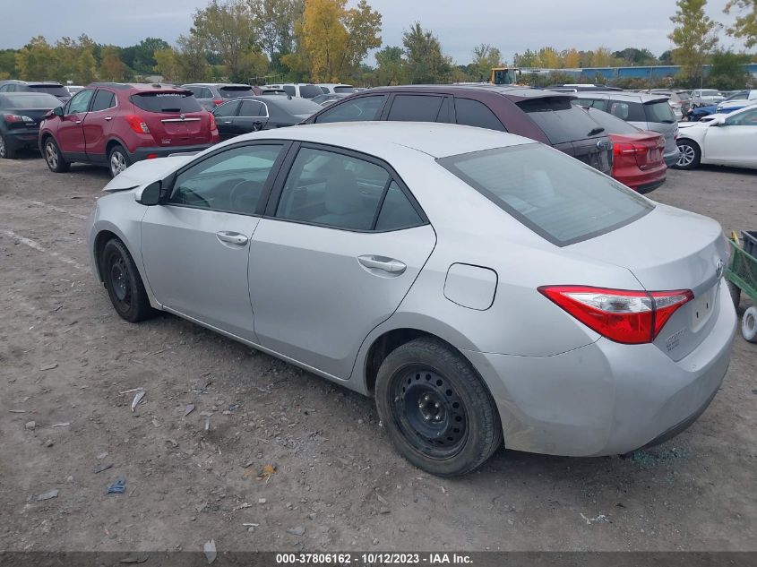 2014 TOYOTA COROLLA L/LE/S/S PLUS/LE PLUS - 2T1BURHE7EC119825