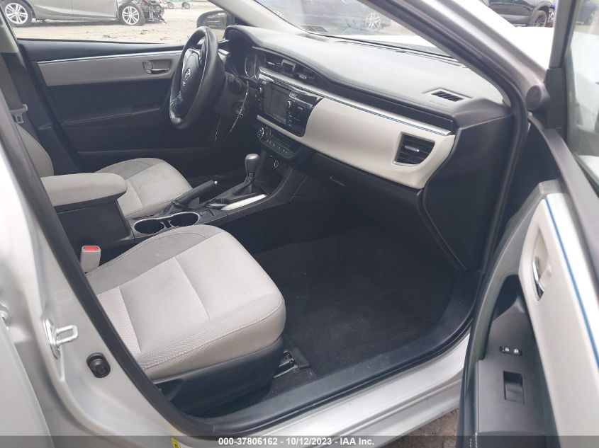 2014 TOYOTA COROLLA L/LE/S/S PLUS/LE PLUS - 2T1BURHE7EC119825