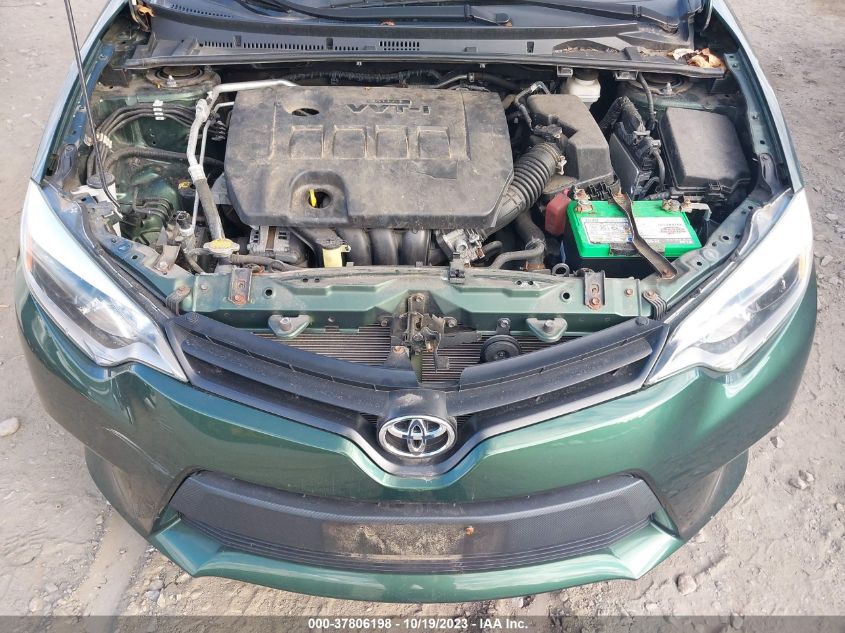 2014 TOYOTA COROLLA L/LE/S/S PLUS/LE PLUS - 5YFBURHE7EP122319