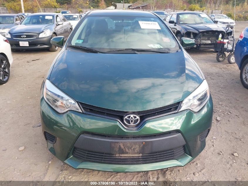 2014 TOYOTA COROLLA L/LE/S/S PLUS/LE PLUS - 5YFBURHE7EP122319