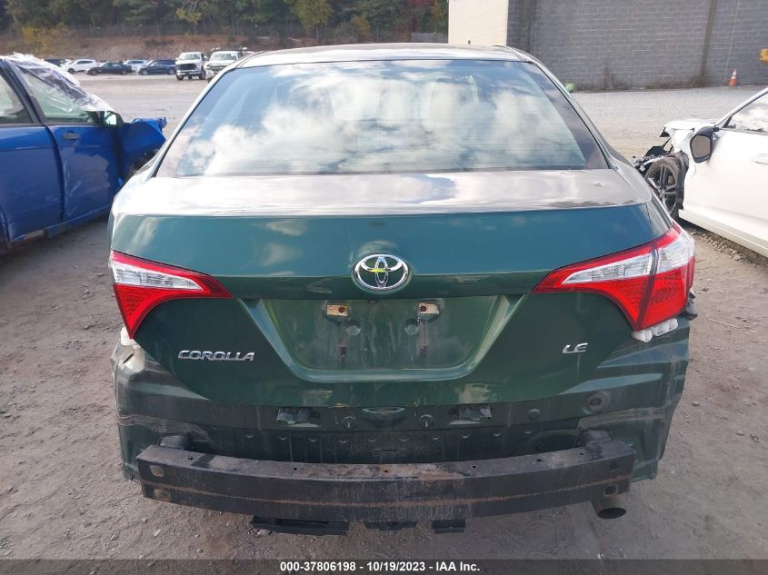 2014 TOYOTA COROLLA L/LE/S/S PLUS/LE PLUS - 5YFBURHE7EP122319
