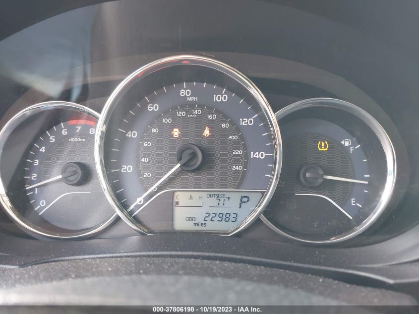 2014 TOYOTA COROLLA L/LE/S/S PLUS/LE PLUS - 5YFBURHE7EP122319