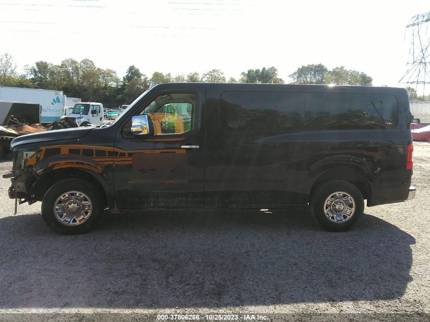 2017 NISSAN NV PASSENGER NV3500 HD SV V6 5BZBF0AA8HN852187