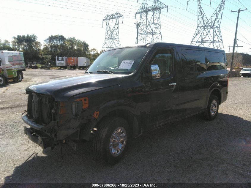 2017 NISSAN NV PASSENGER NV3500 HD SV V6 5BZBF0AA8HN852187
