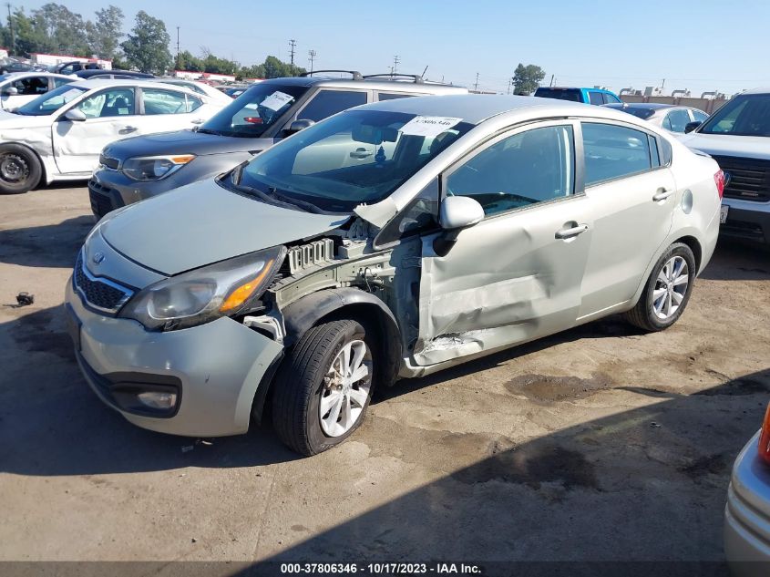 2013 KIA RIO EX - KNADN4A34D6285949