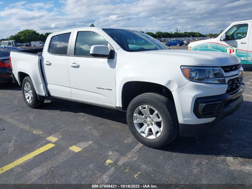 2021 CHEVROLET COLORADO 2WD LT - 1GCGSCENXM1139471