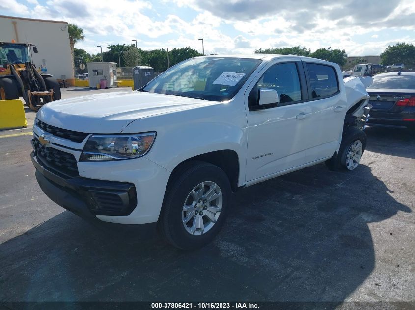 2021 CHEVROLET COLORADO 2WD LT - 1GCGSCENXM1139471