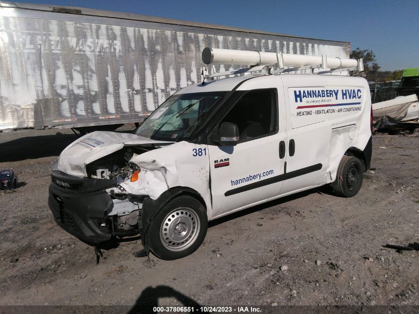 2021 RAM PROMASTER CITY - ZFBHRFAB8M6U26827