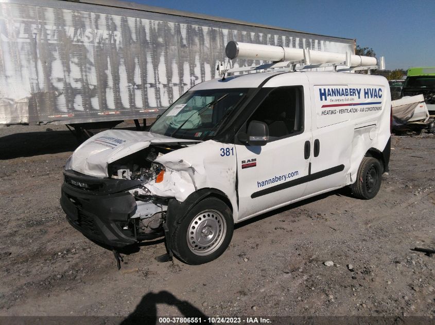 2021 RAM PROMASTER CITY - ZFBHRFAB8M6U26827
