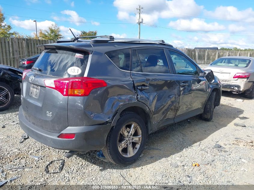 2015 TOYOTA RAV4 XLE - JTMRFREV5FD102412