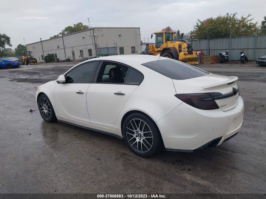 2014 BUICK REGAL GS - 2G4GU5GX7E9205570