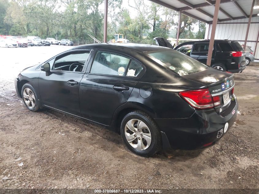 2013 HONDA CIVIC SDN LX - 2HGFB2F56DH533010