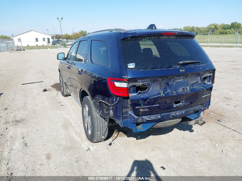 2014 DODGE DURANGO LIMITED - 1C4RDHDG1EC539489