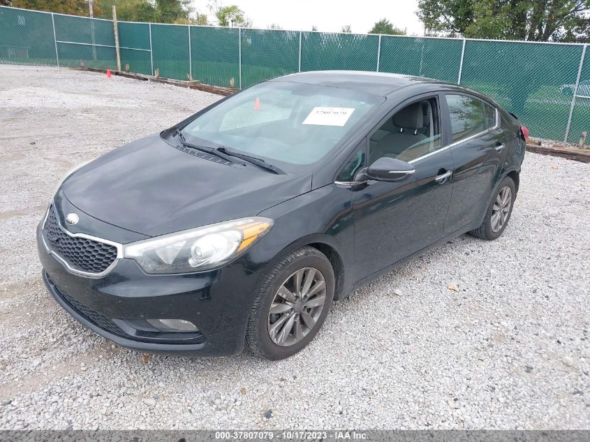 2014 KIA FORTE EX - KNAFX4A84E5054135