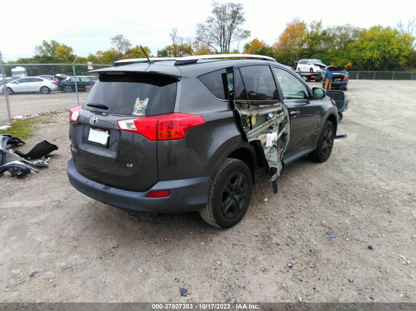 2015 TOYOTA RAV4 LE - JTMZFREV6FJ049026
