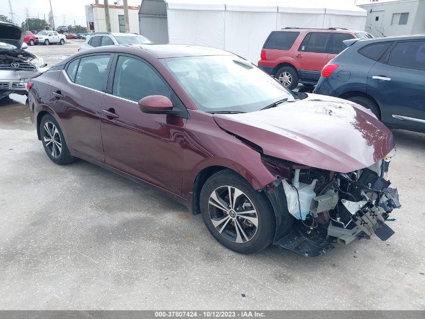 2021 NISSAN SENTRA SV - 3N1AB8CV3MY226973