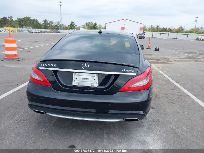 2013 MERCEDES-BENZ CLS 550 WDDLJ9BB3DA064004