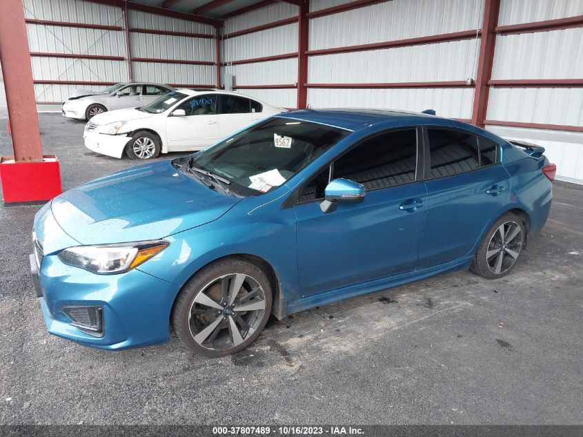 2019 SUBARU IMPREZA SPORT - 4S3GKAJ66K3617437