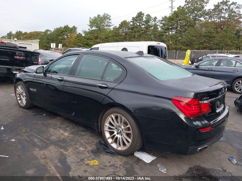 2014 BMW 7 SERIES 750I XDRIVE - WBAYB6C5XED224929