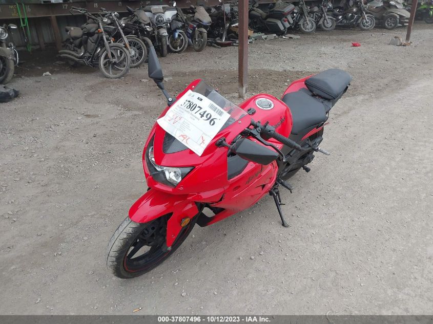 2010 KAWASAKI EX250 J - JKAEXMJ11ADA53782