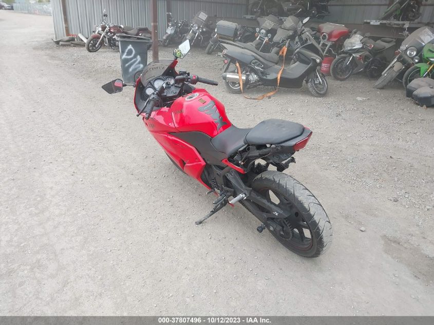 2010 KAWASAKI EX250 J - JKAEXMJ11ADA53782