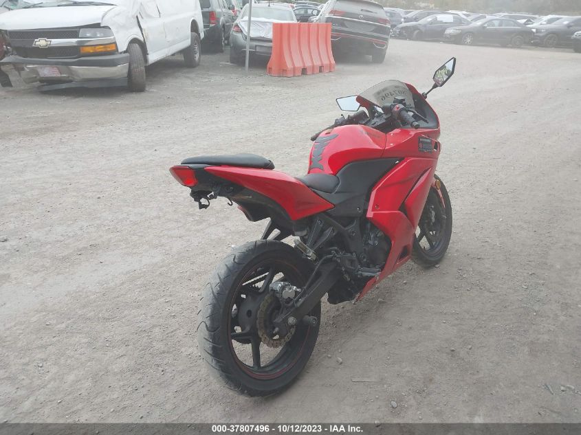 2010 KAWASAKI EX250 J - JKAEXMJ11ADA53782