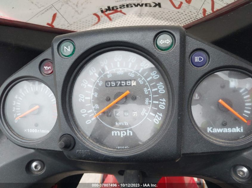 2010 KAWASAKI EX250 J - JKAEXMJ11ADA53782